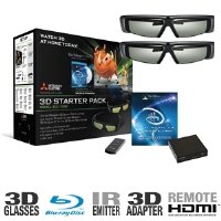Mitsubishi 3DC-1000 3D HDTV Starter Pack