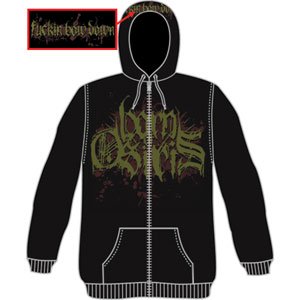 Born of Osiris Green Logo Hooded Sweatshirt