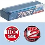 430200 - LRP LiPo 1/10 Competition Car Line Hardcase 7200 - Big Mama - 100C/50C - 7.4V