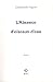 [L']absence d'oiseaux d'eau