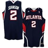adidas Atlanta Hawks #2 Joe Johnson Navy Blue Swingman Basketball Jersey