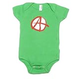 Anarchy Symbol on Infant Onesie
