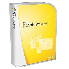 Microsoft Word 2007 Home and Student Edition (PC)
