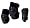 Kinder SCHWARZ 6 tlg. Gr. XS von 25-50Kg Skateboard Inliner Inlineskates Schützer Protektoren SET Arm,-Bein- und Ellenbogenschützer