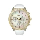 DKNY Watch, Ladies White Leather Strap NY4844 by DKNY