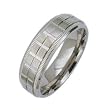 Titanium High Polished Ring - Size: 8-12
