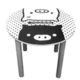 Monokuro Boo Wooden Table