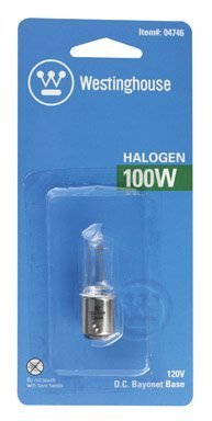 Westinghouse #04746 100w Clear Halogen Bulb
