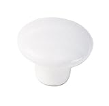  : Laurey 1742 Mesa 1-1/2-Inch Diameter Ceramic Knob, White