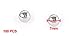 100 Pcs Bike Bicycle Wheel Bearing Steel Balls 7Mm Diameter
