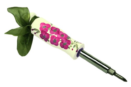 CuteTools! 13206 4-in-1 Screwdriver, Pink Geranium