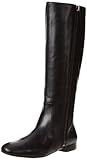 Nine West Women's Port Riding Boot,Black Leather,9 M US