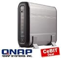QNAP TurboStation TS-101 9in1 NAS Server mit 500GB sATA2 Festplatte