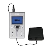 Emergency AA Battery Charge Extender for the Dell Pocket DJ 15GB - Gomadic Brand w/ TipExchange Technology