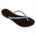 Women's Swarovski Crystals Classic T Flip Flop in Sapphire