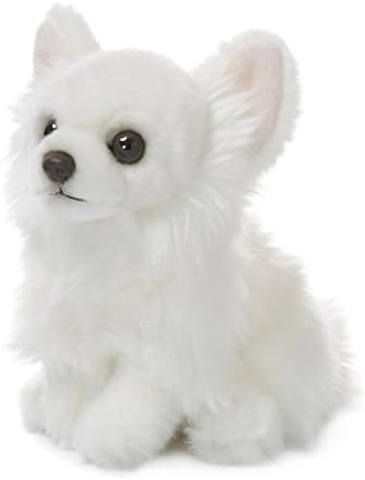 Anna Club Plush White Chihuahua Dog Plush Toy / Super-Soft 7.5" Stuffed Animal / Affordable Unique Gift and Souvenir for Your Little One!