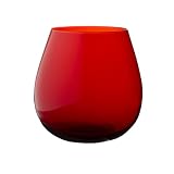 Midnight Stemless Short Wine Glasses Set of 6 - Rouge