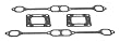 Sierra International 18-4349 Marine Exhaust Manifold Gasket for Mercruiser Stern Drive