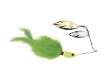 Rabbit Hair Spinnerbaits - Chartreuse 1/2 oz.