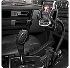 Capdase Dual USB Car Charger Cum Mobile Holder For iPhone/SmartPhones