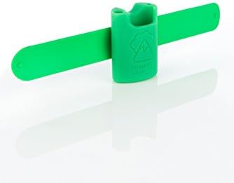 Higher State Creations SlapPack Food Grade Silicone Lighter Holster Dab Poke Compatible Fits Any Size Tube (Green)