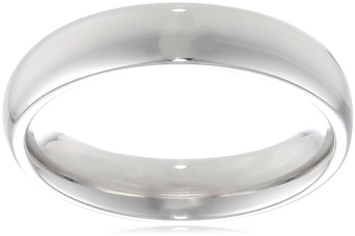 Platinum Comfort-Fit Plain Wedding Band (4 mm)