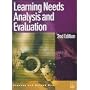 Learning Needs Analysis and Evaluation
