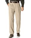 Dockers Pants, D3 Classic Fit Original Khaki Pleated Eggshell 34x31