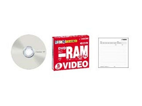 イメーション DVD-RAM 4.7GB ビデオ用 2倍速(カートリッジなし) スリムケース入5枚 DVD-RAM120BSAx5P