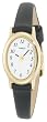 Timex Women's T21912 Classic Cavatina Black Leather Strap Watch