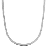 Sterling Silver 3.6-mm Herringbone Chain (24 Inch)