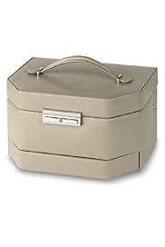 Multiple-Compartment Jewellery Box with Mirror