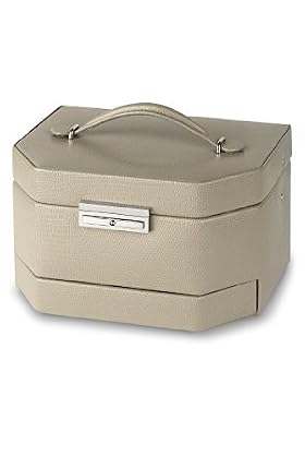 Multiple-Compartment Jewellery Box with Mirror