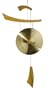 Woodstock Emperor Medium Gong, Natural Wood