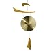 Woodstock Emperor Medium Gong, Natural Wood