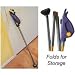 Guard Dog - Portable Entry Door Guard with Siren Alarm (Purple/Yellow) (44"H x 5"W)