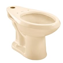 American Standard 3043.102.021 Madera 17-Inch High 10-Inch Rough-In Elongated Flush Valve Toilet, Bone (Bowl Only)