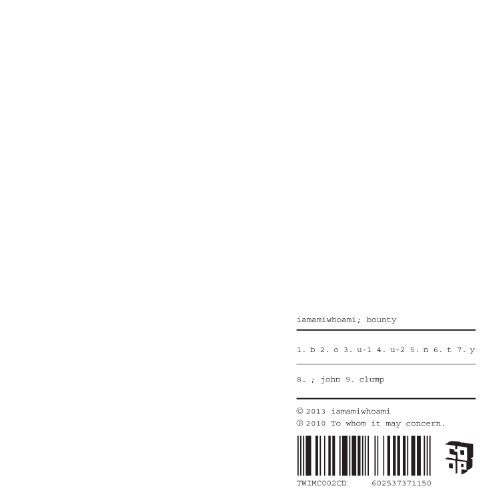 Iamamiwhoami - Bounty - Zortam Music