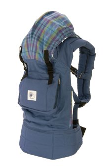 Ergo Baby Carrier Blue / Tartan