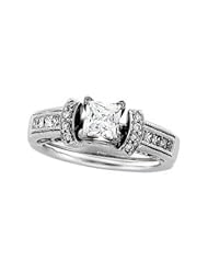 14K White Gold 1/4Cttw Bridal Enhancer