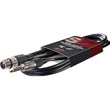 Produkt-Bild: Mikrofonkabel - 3 Meter - 1x Klinke Male - 1x XLR Female