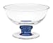 Denby Imperial Blue Glass Dessert Bowl