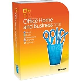 Microsoft Office 2010 Home and Business - 32 64-bit - Complete Product - 1 PC. OFFICE HOME AND... by 