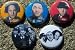Search : Set of 5 BRAND NEW Three Stooges One Inch Buttons / Pins