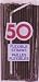 Straws - Flex/Flexible Drinking Straws - Luau - Wedding - Party - Black (100 pieces)
