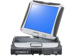 Panasonic ToughBook CF-19 Tablet-PC Duo SU9300 TFT 10.4 2048 MB 160 GB WLAN Bluetooth Windows Vista Business / Windows XP Professional