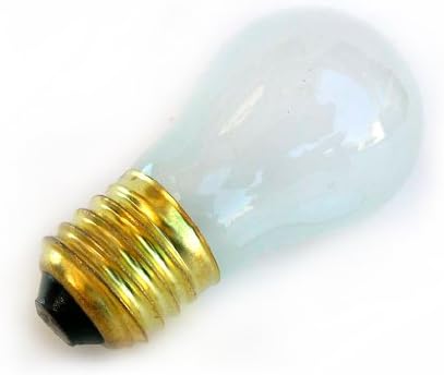 60W Frosted Incandescent Appliance Lamps A15 Light Bulb E26 Medium Base 130V (6/pack)