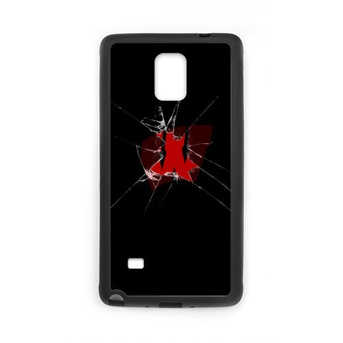 Generic Custom Personalized Design NCAA University of Wisconsin Badgers Team Logo Plastic and TPU Case Cover for SamsungGalaxy Note4