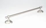 Esaro 24 in. Towel Bar in Brushed Nickel