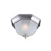 Hampton Bay English Pewter Finish 2 Light Flush Mount FL116S